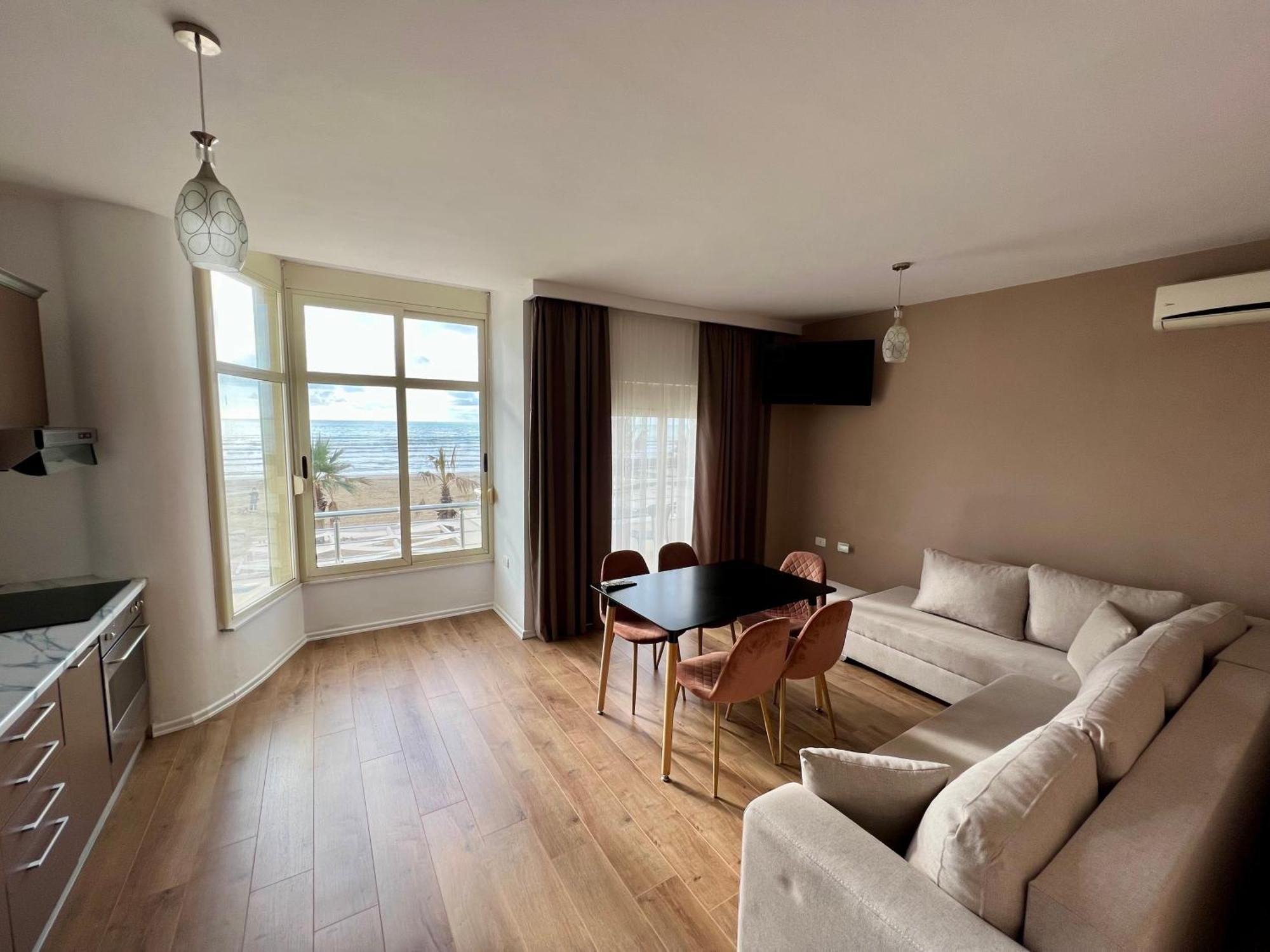 Wave Beachfront Apartments Durrës Exterior foto